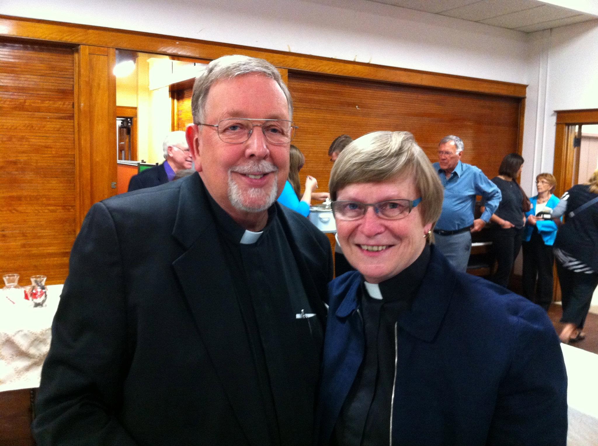 Rev. Paul Tidemann and Rev. Anita Hill