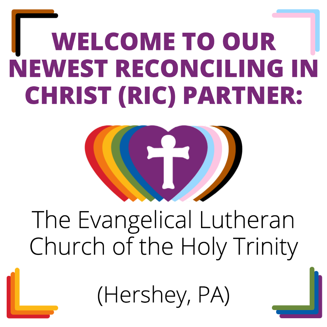 A New RIC Community: The Evangelical Lutheran Church of the Holy A New RIC Community: The Evangelical Lutheran Church of the Holy