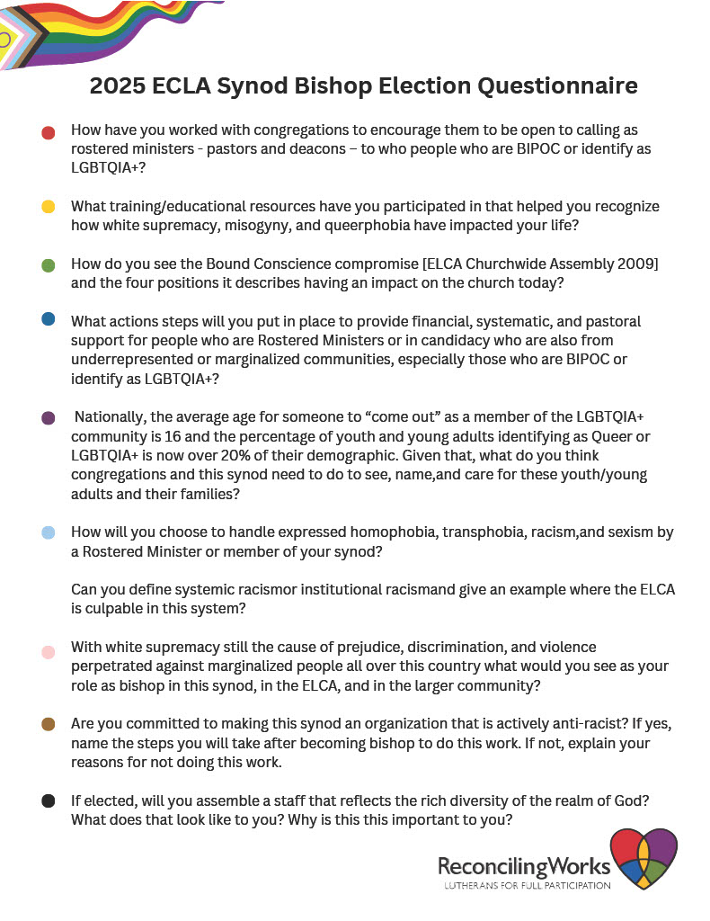 2025 ELCA Synod Assembly Materials Reconciling Works